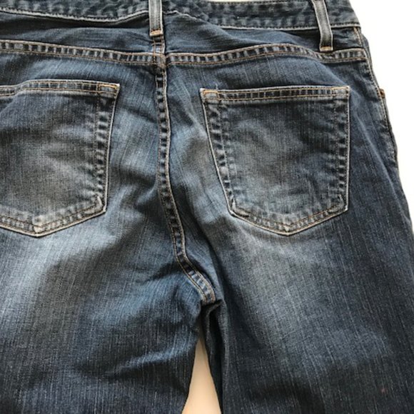 Gap Distressed Boot Cut Stretch Jeans - size 10 - Picture 5 of 8